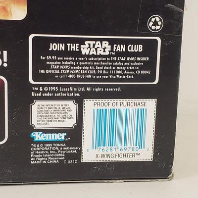 LOT 50: Star Wars The Power of the Force Electronic X-Wing Fighter by Kenner