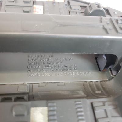 LOT 53: Star Wars Electronic Millennium Falcon & Boba Fett's Slave 1 Vehicle