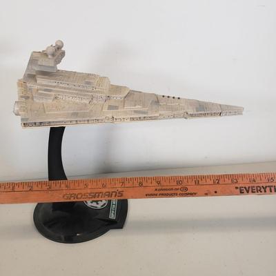 LOT 54: Star Wars Rebel Blockade Runner & Super Star Destroyer Electronic Collector Fleet