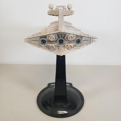 LOT 54: Star Wars Rebel Blockade Runner & Super Star Destroyer Electronic Collector Fleet