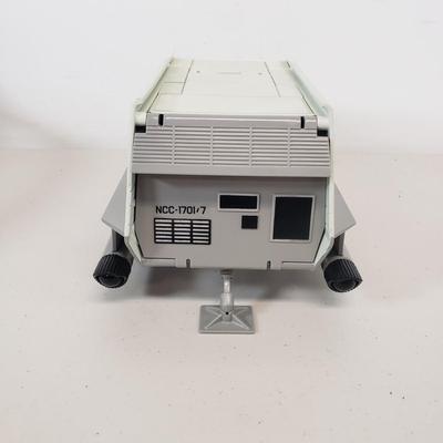LOT 57: Star Trek Deep Space 9 Space Station & USS Enterprise Galileo Shuttlecraft with Captain Kirk