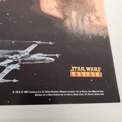 LOT 58: Collection of Star Wars Insider Magazines & Star Wars Fan Club Memorabilia