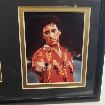 LOT 60: Animal House & Indiana Jones Posters with Scarface Memorabilia Framed Art