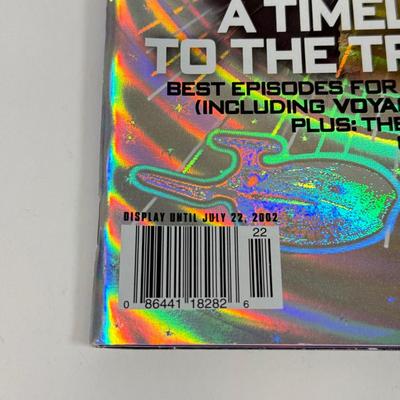 LOT 62: Star Trek Masterpiece Edition The Captains Series Captain James T Kirk Action Figure NRFB, Pez Collectible Set, Star Trek Magazines