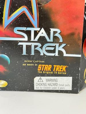 LOT 63: Playmates Star Trek TOS Gorn Captain Action Figure w/ Box