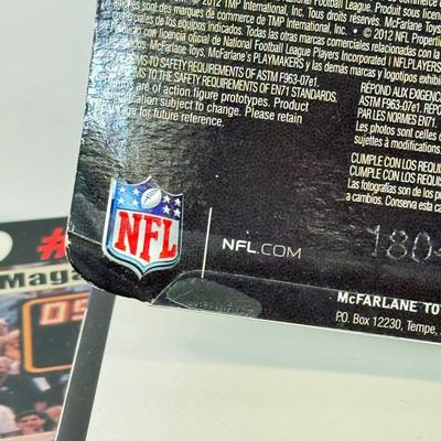 LOT 65: Sports Memorabilia Collection: Slim Jim Glass Mugs, Avon Stein, Riddell Mini Helmets & More