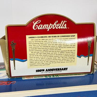 LOT 66: Vintage Hess Trucks & Groovy Campbell's Van