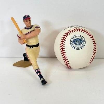 LOT 67: NHL Philadelphia Flyers Star Wars Poster, Eagles Card Plaque, McDonald's Bobble Heads, Riddel Players Inc Mini Helmet,...