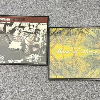 LOT 69: Framed Records: Chuck Ragan Till Midnight & Band of Horses Everything All the Time