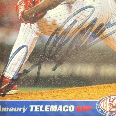 LOT 71: Collection of Signed Sports Memorobilia: Posters, Photos, Magazine & Baseballs