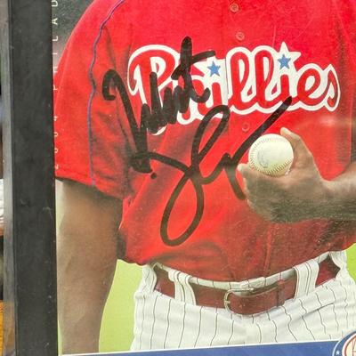 LOT 71: Collection of Signed Sports Memorobilia: Posters, Photos, Magazine & Baseballs
