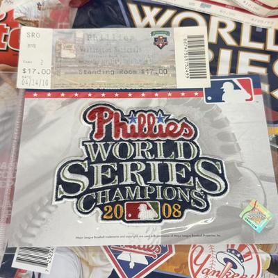 LOT 72: MLB Philadelphia Phillies Baseball Team Photos, Magazines, Vintage Tickets & More