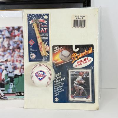 LOT 72: MLB Philadelphia Phillies Baseball Team Photos, Magazines, Vintage Tickets & More