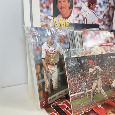 LOT 72: MLB Philadelphia Phillies Baseball Team Photos, Magazines, Vintage Tickets & More