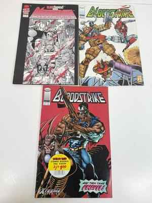LOT 74: Vintage 1990s Image Comics: Bloodstrike & Young Blood
