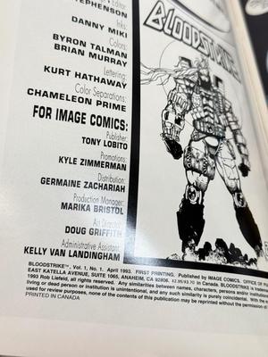 LOT 74: Vintage 1990s Image Comics: Bloodstrike & Young Blood