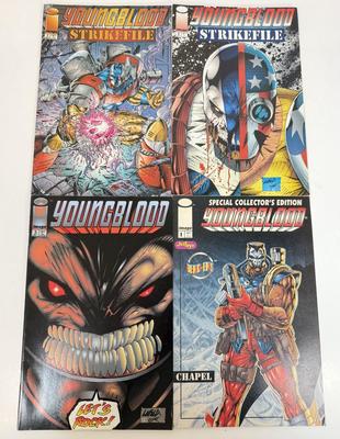 LOT 74: Vintage 1990s Image Comics: Bloodstrike & Young Blood