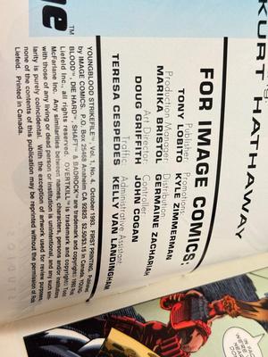 LOT 74: Vintage 1990s Image Comics: Bloodstrike & Young Blood