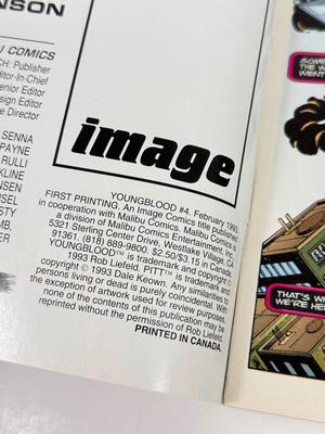 LOT 74: Vintage 1990s Image Comics: Bloodstrike & Young Blood