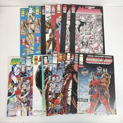 LOT 74: Vintage 1990s Image Comics: Bloodstrike & Young Blood