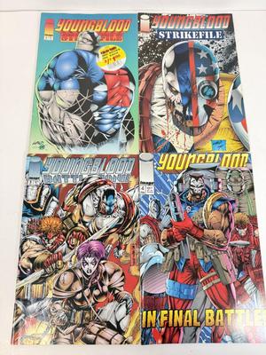 LOT 74: Vintage 1990s Image Comics: Bloodstrike & Young Blood