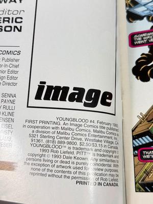 LOT 74: Vintage 1990s Image Comics: Bloodstrike & Young Blood
