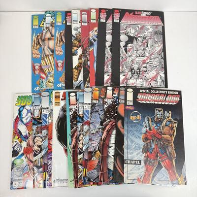 LOT 74: Vintage 1990s Image Comics: Bloodstrike & Young Blood