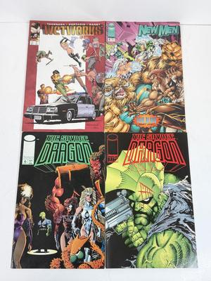 LOT 75: 1990s Image Comics: Supreme, The Savage Dragon, Cyber Force, Death Mate