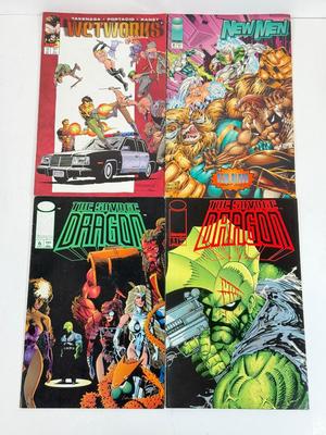 LOT 75: 1990s Image Comics: Supreme, The Savage Dragon, Cyber Force, Death Mate