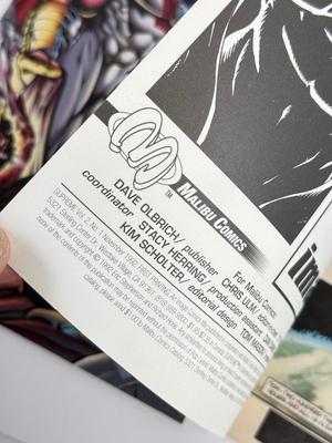 LOT 75: 1990s Image Comics: Supreme, The Savage Dragon, Cyber Force, Death Mate