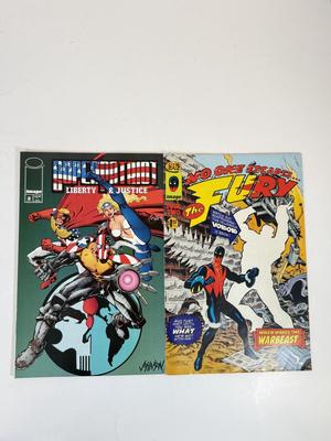 LOT 75: 1990s Image Comics: Supreme, The Savage Dragon, Cyber Force, Death Mate