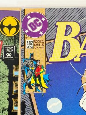 LOT 77: Vintage 1980s-90s DC Batman Comics