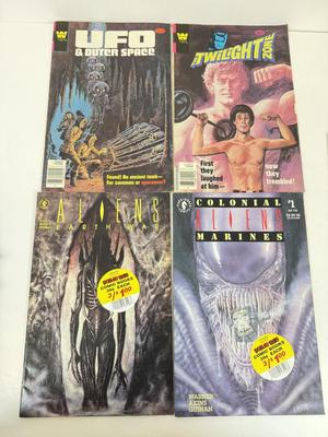 LOT 78: Collection of Vintage Comics: Disney's Uncle Scrooge, Sonic & Tails, Street Sharks, TMNT & More