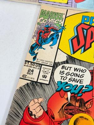 LOT 82: 1990s Marvel Amazing Spider-Man Comics