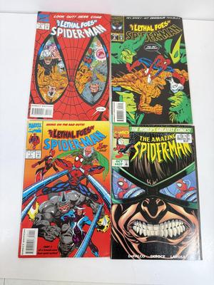 LOT 85: 1990s Marvel Amazing Spider-Man Comic Books