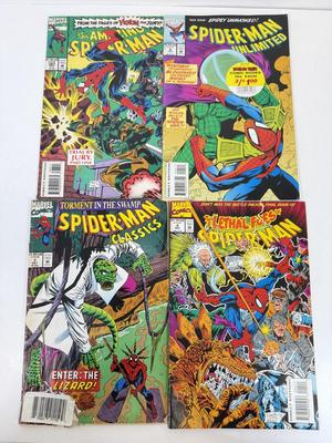 LOT 85: 1990s Marvel Amazing Spider-Man Comic Books