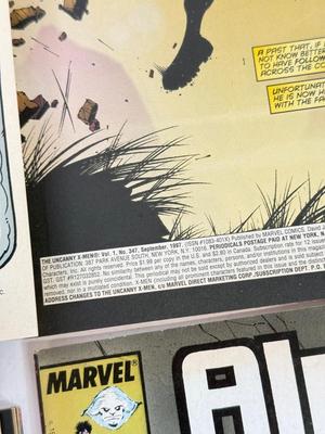 LOT 86: Marvel Comics: Iron Man, Silver Surfer, X-Men, Daredevil & More