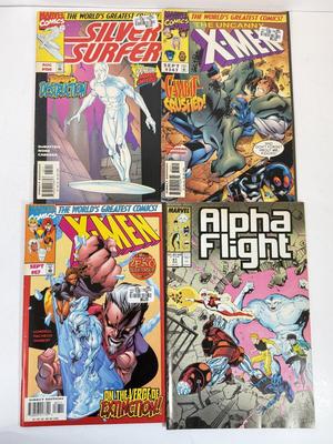 LOT 86: Marvel Comics: Iron Man, Silver Surfer, X-Men, Daredevil & More