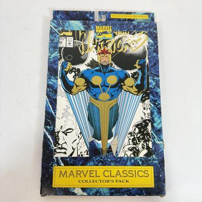 LOT 87: Marvel Comics Collector's Packs: Fantastic Four, X-Men, Spider-Man & New Force