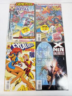 LOT 88: Marvel Comic Books: X-Men, Universal Studios Super Hero Island, Captain America & More