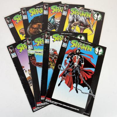 LOT 90: 1990s Todd Toys Todd McFarlane's Spawn Comics