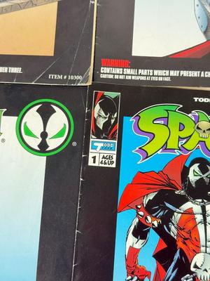 LOT 90: 1990s Todd Toys Todd McFarlane's Spawn Comics