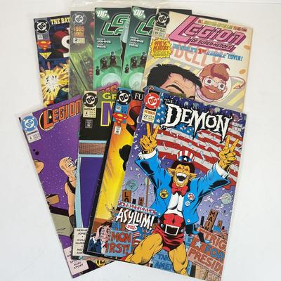 LOT 91: DC Comics: Demon, Legion, Superman & More