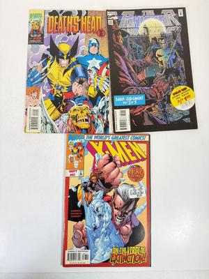 LOT 93: Marvel Comics: X-Force, Super Heroes, Fantastic Four & More