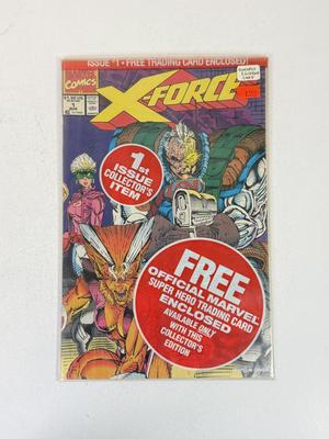 LOT 93: Marvel Comics: X-Force, Super Heroes, Fantastic Four & More