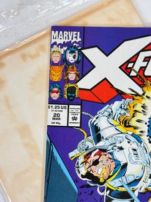 LOT 93: Marvel Comics: X-Force, Super Heroes, Fantastic Four & More