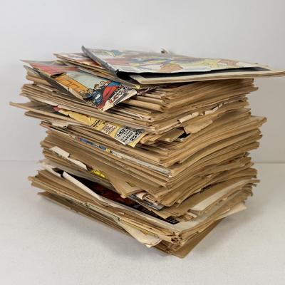LOT 95: Ripped/Torn Comics for Scrapbooking or Crafting
