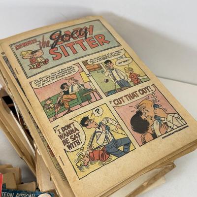 LOT 95: Ripped/Torn Comics for Scrapbooking or Crafting