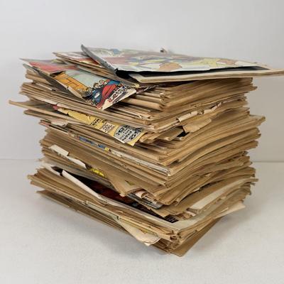 LOT 95: Ripped/Torn Comics for Scrapbooking or Crafting