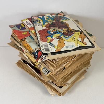 LOT 95: Ripped/Torn Comics for Scrapbooking or Crafting